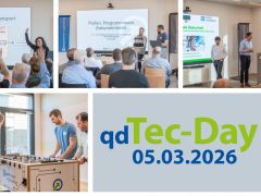 Supporting a successfully executed tech event - qdTec-Day 2026