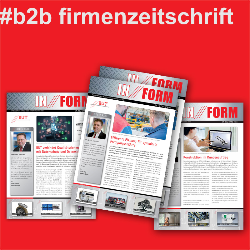 b2b firmenzeitschrift